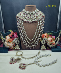 Complete Handcrafted Bridal Necklace Set