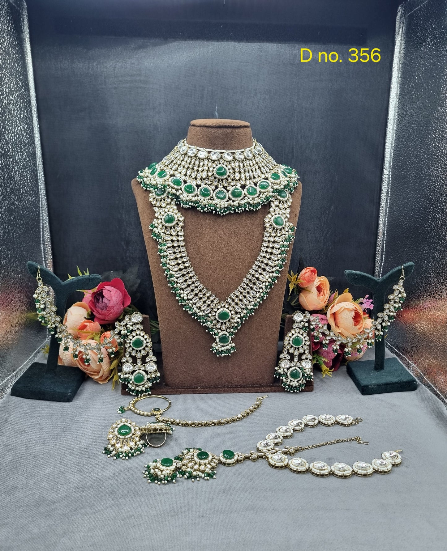 Handcrafted Kundan Bridal Jewellery Set