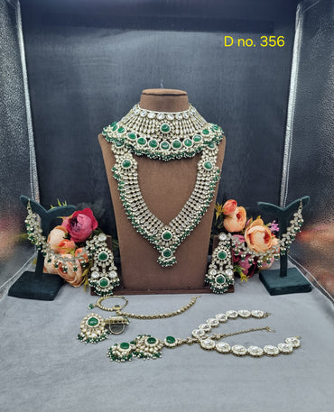 Handcrafted Kundan Bridal Jewellery Set