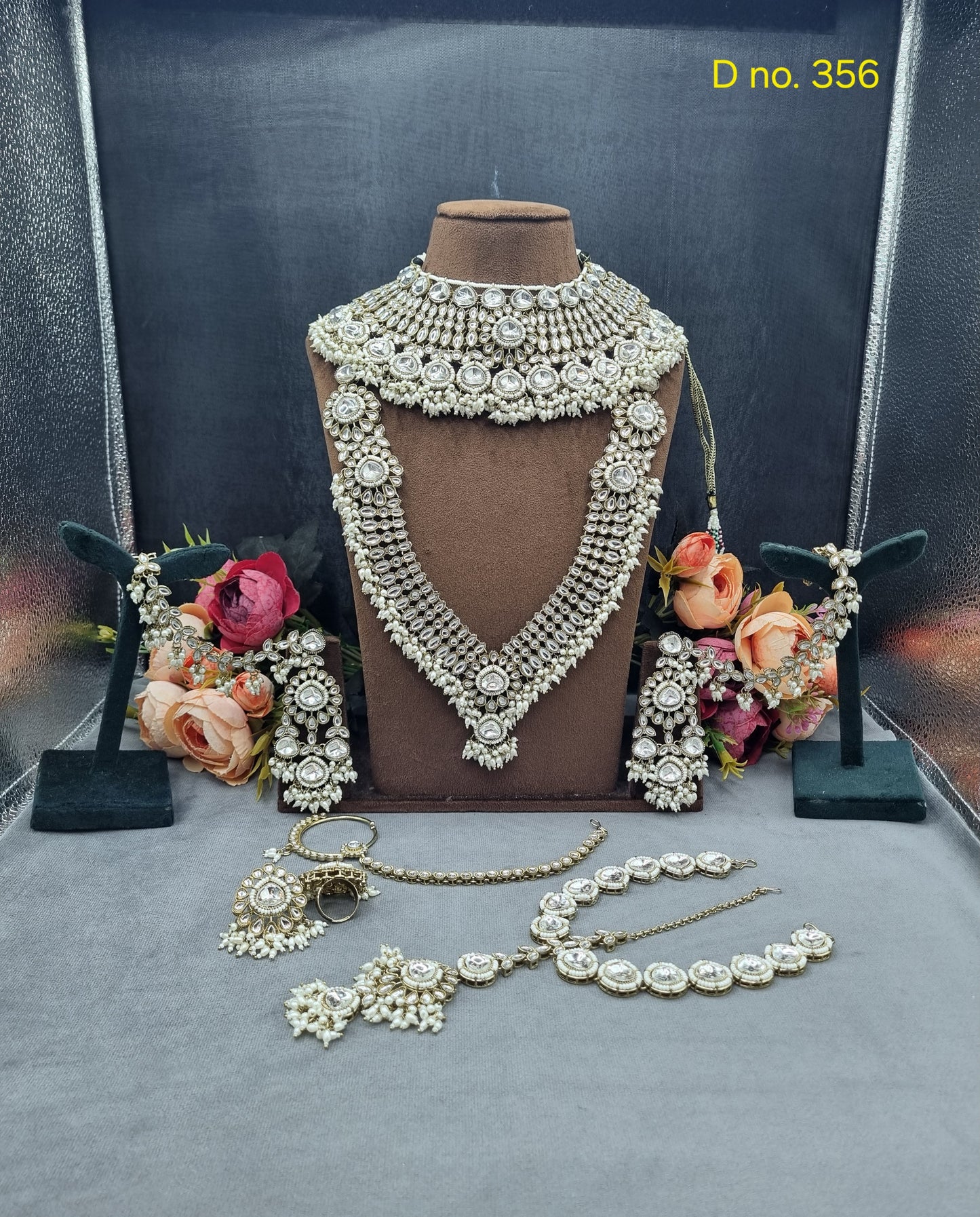 Handcrafted Kundan Bridal Jewellery Set