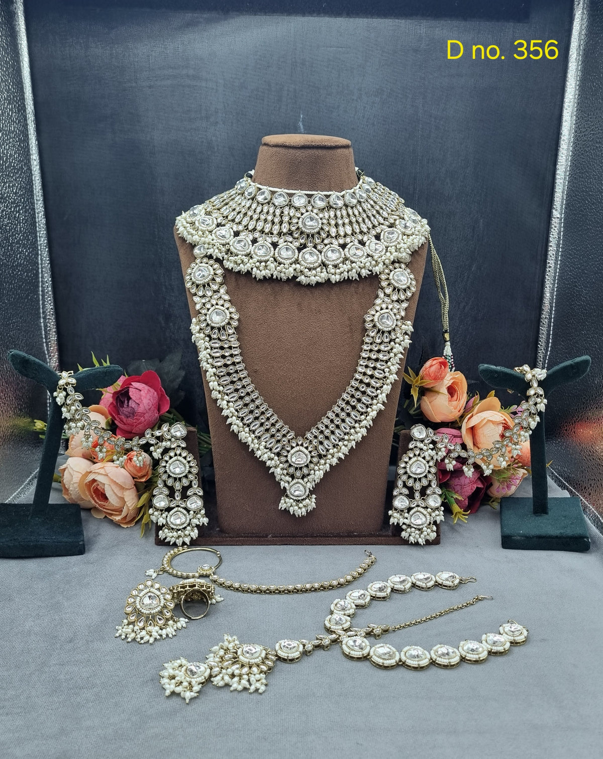 Handcrafted Kundan Bridal Jewellery Set