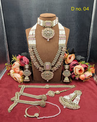 Royal Kundan & Pearl Bridal Jewellery Set