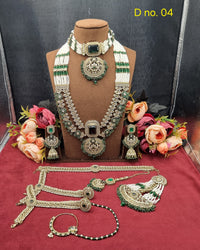 Royal Kundan & Pearl Bridal Jewellery Set