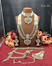 Royal Kundan & Pearl Bridal Jewellery Set