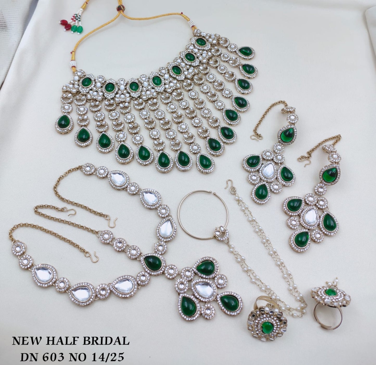 Bridal Kundan Choker Jewellery Set