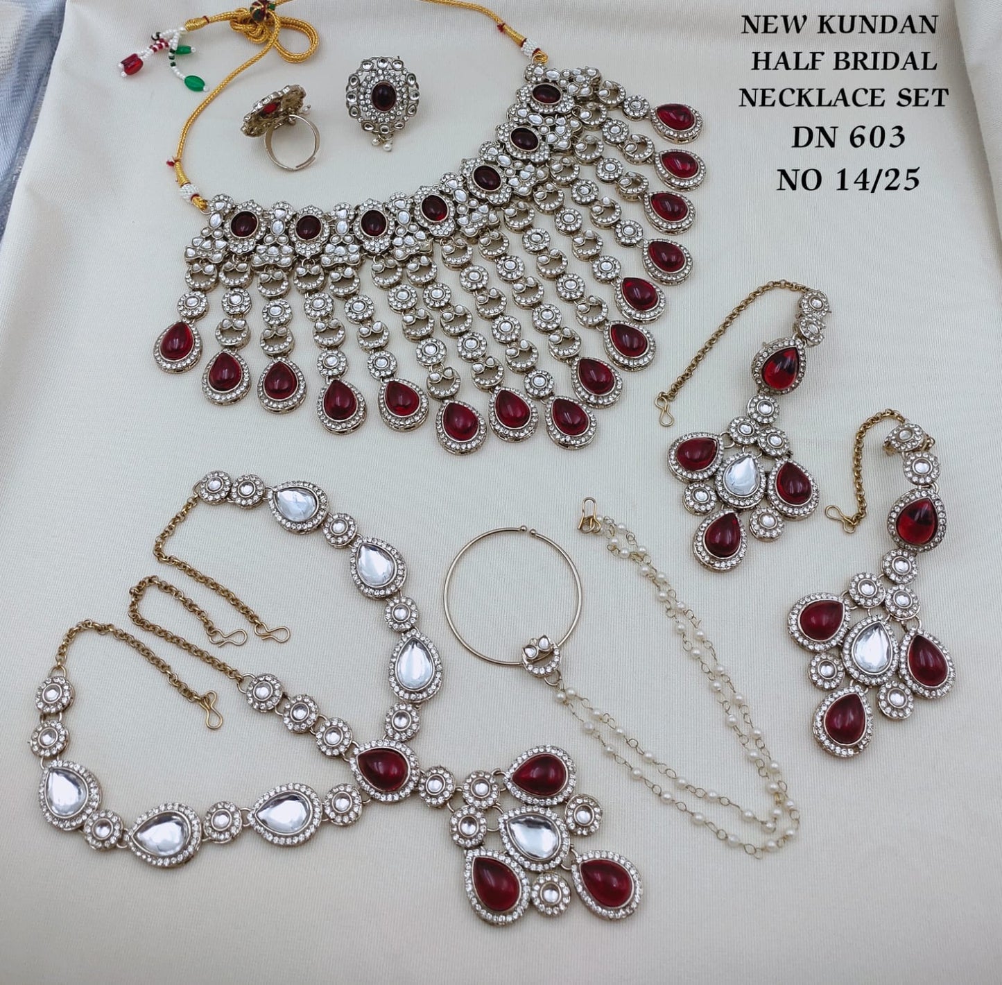 Bridal Kundan Choker Jewellery Set