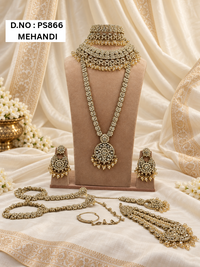 Kundan Bridal Jewellery Set Indian Wedding Jewellery