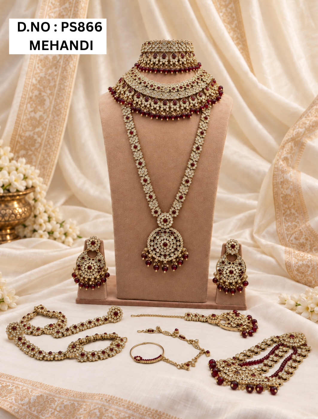 Kundan Bridal Jewellery Set Indian Wedding Jewellery