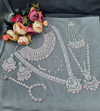 Heavy CZ Stone Wedding Jewelry Collection