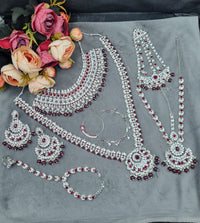 Heavy CZ Stone Wedding Jewelry Collection