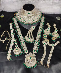 Bridal Collection Handcrafted Kundan Stud Bridal Jewellery for the Modern Bride