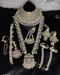 Bridal Collection Handcrafted Kundan Stud Bridal Jewellery for the Modern Bride