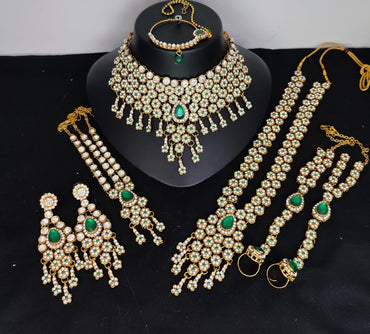Grand Bridal Necklace & Accessory Set