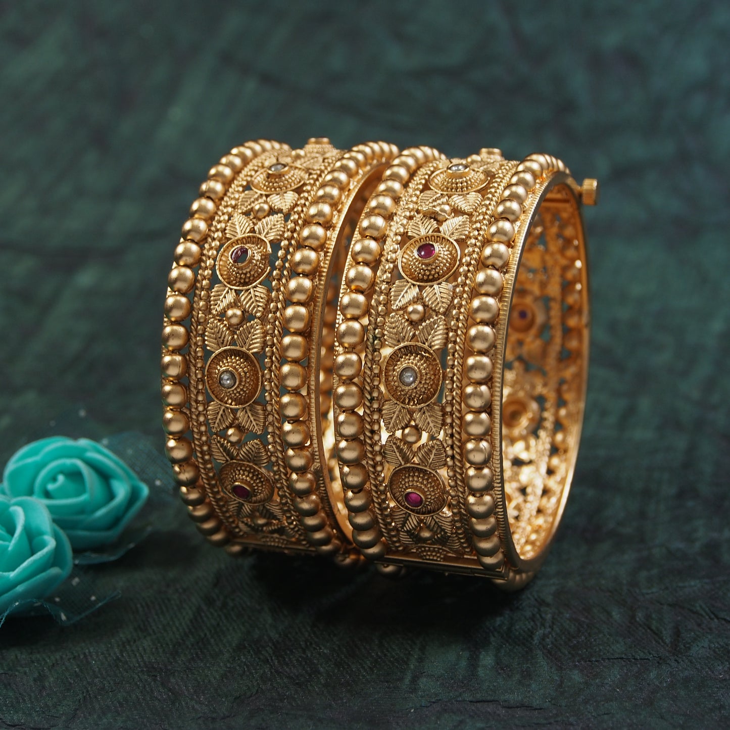 Traditional Gold Plated Bangles for Women