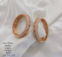 Gold Plated Copper Bangles