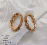 Gold Plated Copper Bangles