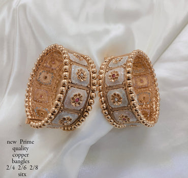 Copper Gold Plated Bangles