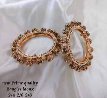 Gold Plated Copper Bangles