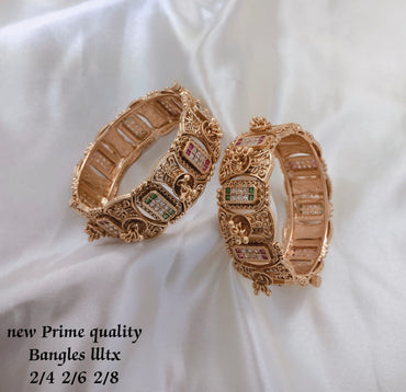 Gold Plated Copper Bangles