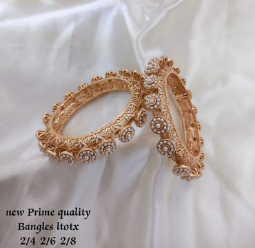 Gold Plated Copper Bangles