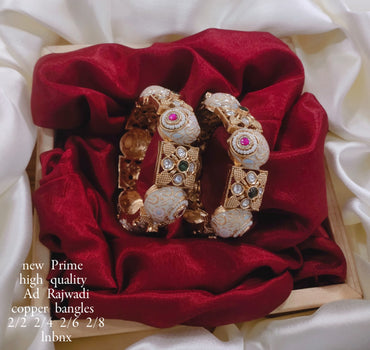 Gold Plated Copper Bangle Set