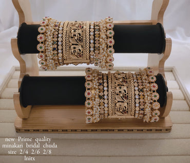 Gold Plated Copper Bangle Set