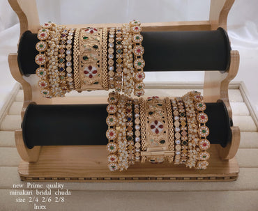 Gold Plated Copper Bangle Set