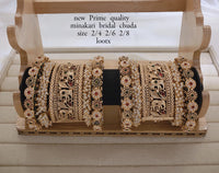 Gold Plated Copper Bangle Set