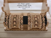 Gold Plated Copper Bangle Set