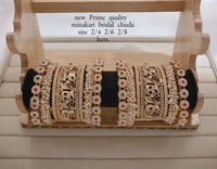 Gold Plated Copper Bangle Set