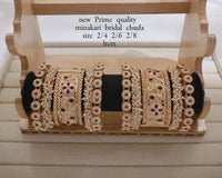 Gold Plated Copper Bangle Set