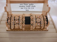 Gold Plated Copper Bangle Set