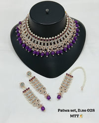 Fashionable Pearl Choker Jewellery Set