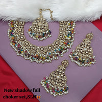 Antique Gold Plated Jewellery Set