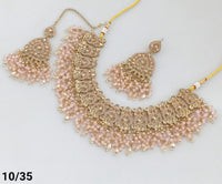 Antique Gold Plated Necklace Set