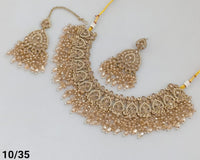 Antique Gold Plated Necklace Set