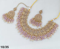Antique Gold Plated Necklace Set