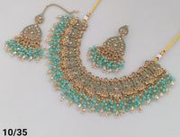 Antique Gold Plated Necklace Set