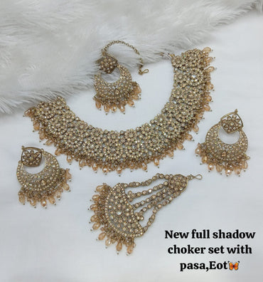 Antique Gold Plated Jewellery Set
