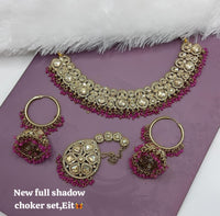 Antique Gold Plated Jewellery Set