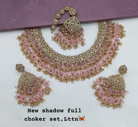 Antique Gold Plated Jewellery Set