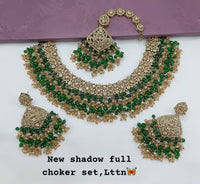 Antique Gold Plated Jewellery Set
