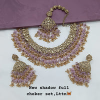 Antique Gold Plated Jewellery Set