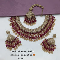 Antique Gold Plated Jewellery Set