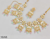 Antique Gold Plated Necklace Set