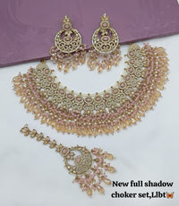 Antique Gold Plated Jewellery Set
