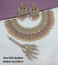 Antique Gold Plated Jewellery Set