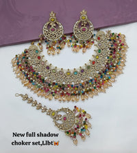 Antique Gold Plated Jewellery Set