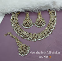 New Shadow Full Choker Set | Stunning Statement Jewelry for Special Occasions