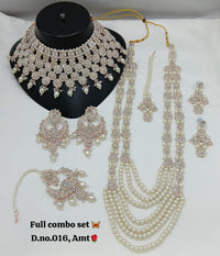 Gold Plated Combo Jewellery Set